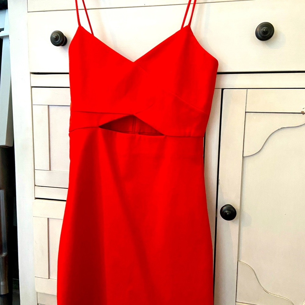 Zara Red Strappy Dress